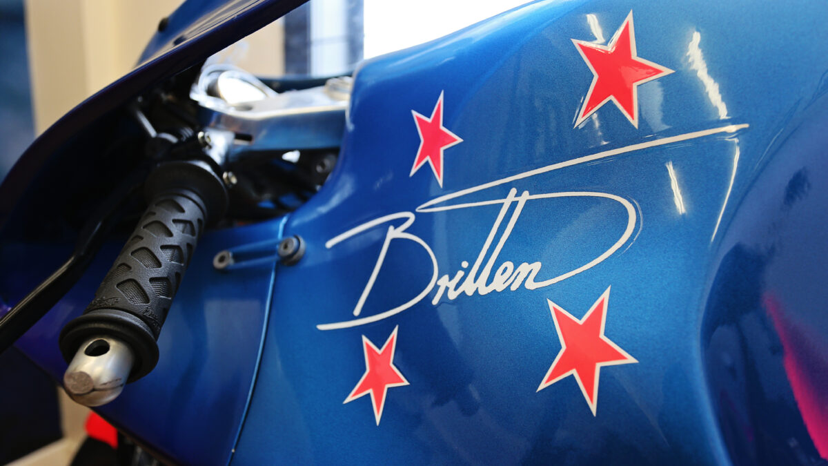 John Britten bike, Classic Motorcycle Mecca, Invercargill motorbike museum, John Britten bike display, Burt Munro Challenge 2023